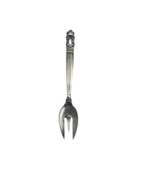 Georg Jensen Acorn sterling Silver Olive Or Lemon Fork