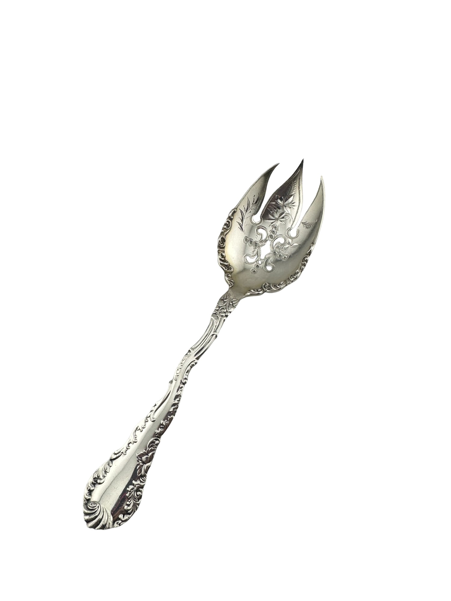 Lunt Elaine Pattern 8.5" serving spoon--74.2 grams-- (1 of 6)