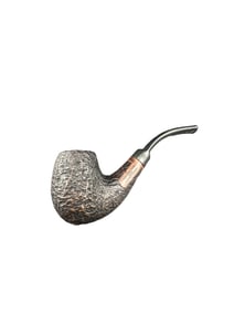 KRISSWILL Handmade  Freehand Danish Tobacco Pipe ~ Rustic Denmark Briar