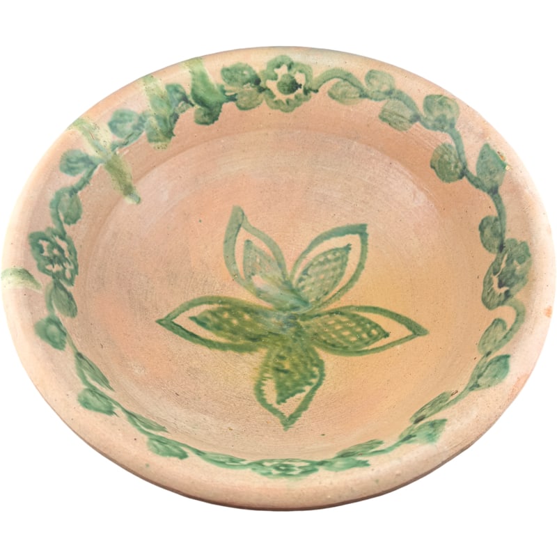 Large Lebrillo ? Bowl: PLEASE READ: in house shipping If you win this item, please select self arranged for in house shipping when paying invoice 4.5"H x 12"L