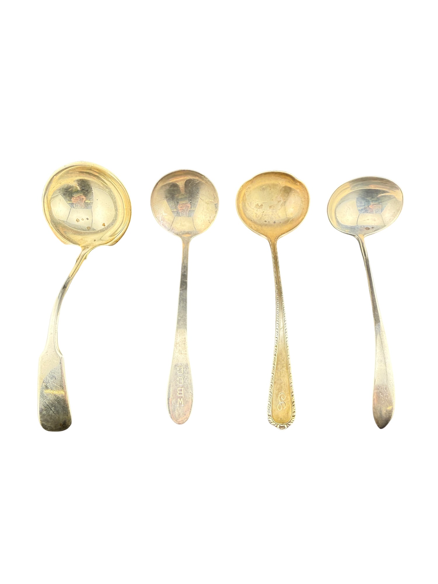 Sterling Silver Ladles, Set of 4 (1 of 10)