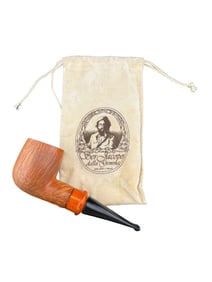 Ser Jacopo Fatta A Nano Per Aspera Ad Astra Pipe with Bag