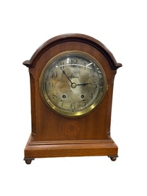 Vintage Seth Thomas Mantle Clock in Walnut Case