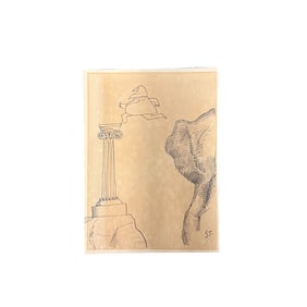 November 18th 1961 Drawing By Saul Steinberg - New Yorker Cartoon