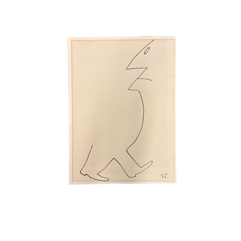 December 26th 1953 Saul Steinberg Print New Yorker (1 of 2)