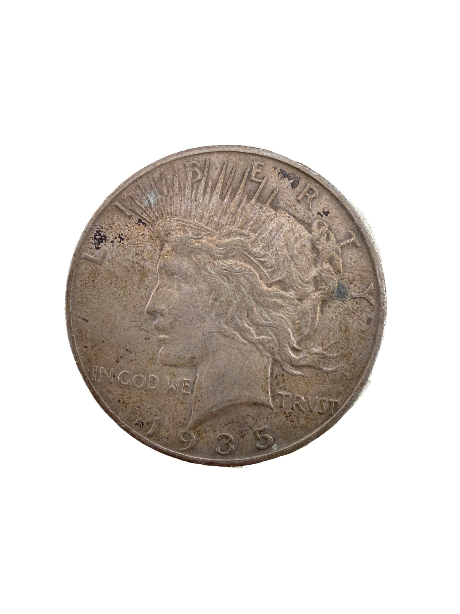 1935 Peace Silver Dollar (1 of 4)
