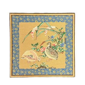 Chinese Embroidered Framed Textiles