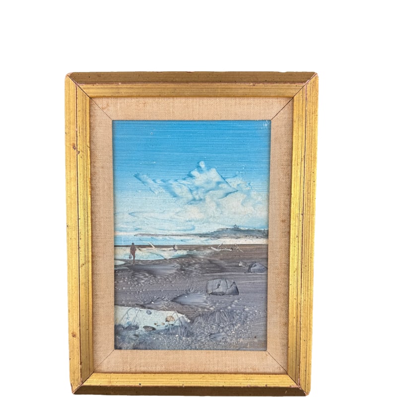 Original Geoffrey Smith (1945-, British): PLEASE READ: in house shipping within the US If you win this item, please select self arranged for in house shipping when paying invoice Geoffrey Smith (English, b. Manchester 1945-) studied graphic d