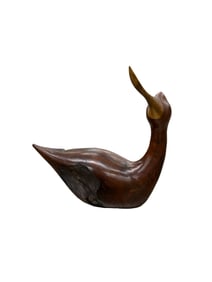 Charles Vaughn Burlingham Redwood Bird Sculpture