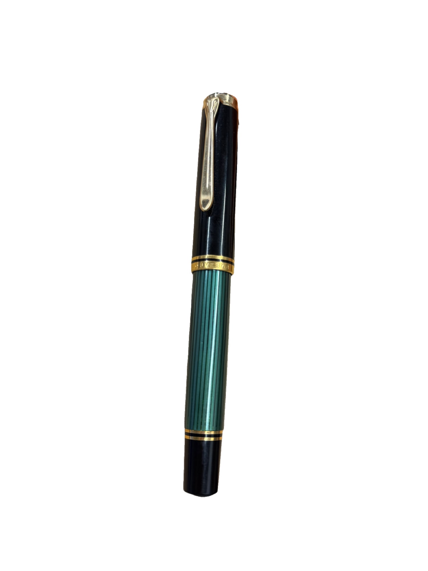 Pelikan Souverän M800 Fountain Pen: PLEASE READ: in house shipping within the US If you win this item, please select self arranged for in house shipping when paying invoice Pelikan Souverän M800 Fountain Pen 5.75"L Out of ink