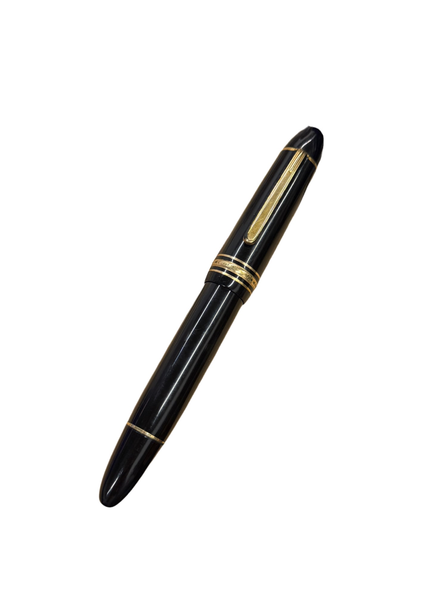 Montblanc Meisterstuck 149 Fountain Pen: PLEASE READ: in house shipping within the US If you win this item, please select self arranged for in house shipping when paying invoice Montblanc Meisterstuck 149 Fountain Pen Out of ink 6"L