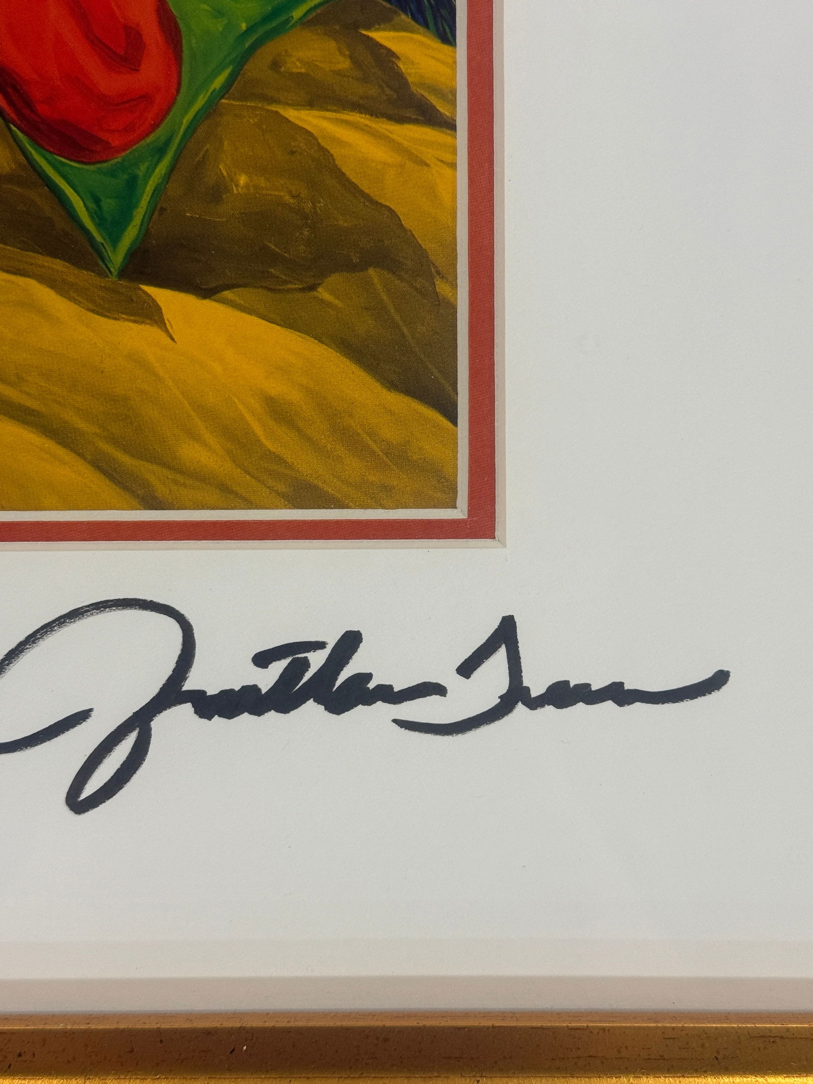 Jonathan Green Distant Thoughts Lithograph - 3