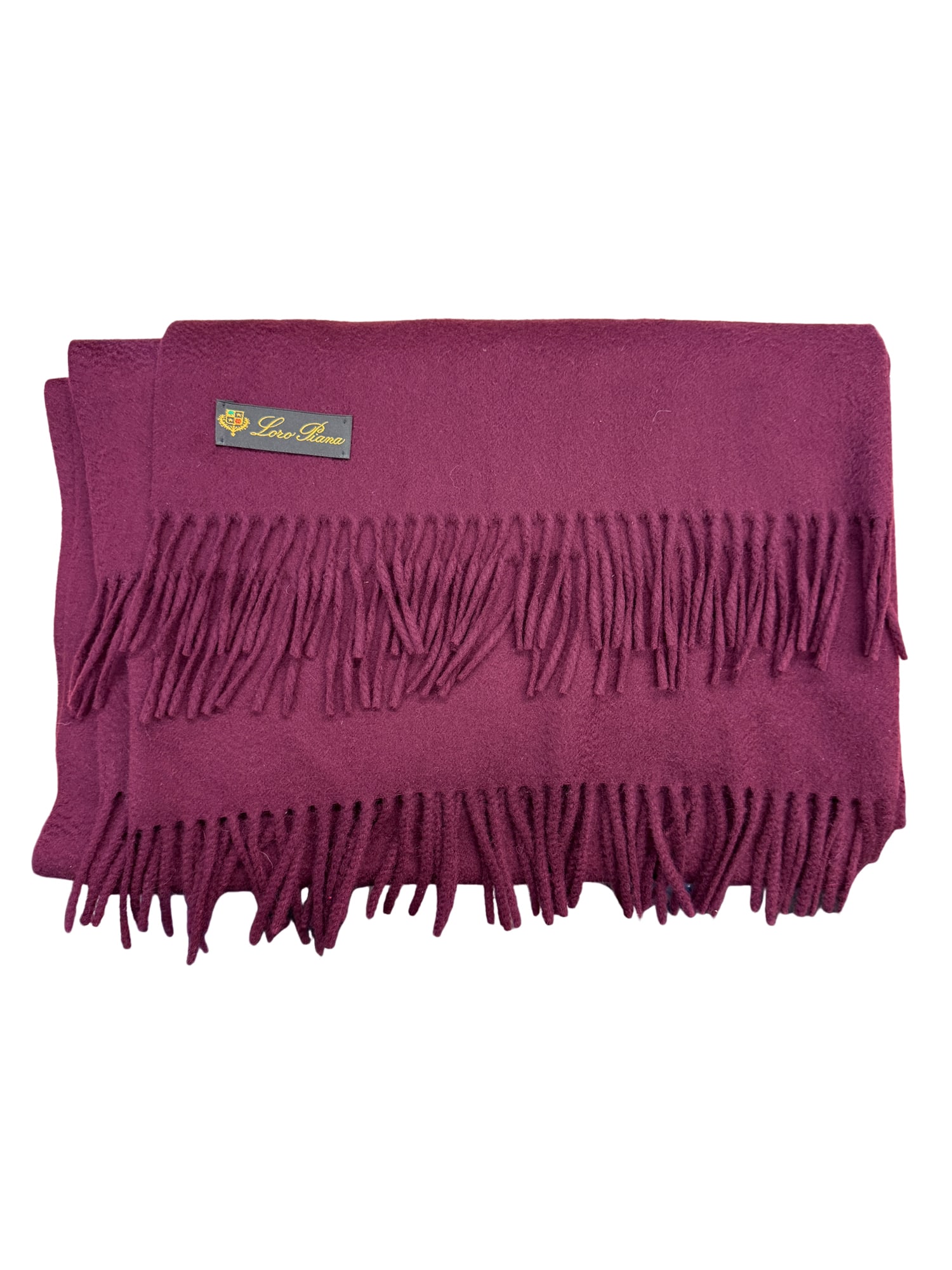 Loro Piana 100% Cashmere Scarf - Made in Italy: PLEASE READ: in house shipping within the US If you win this item, please select self arranged for in house shipping when paying invoice Loro Piana 100% Cashmere Scarf 72"L x 30"W Made in Italy