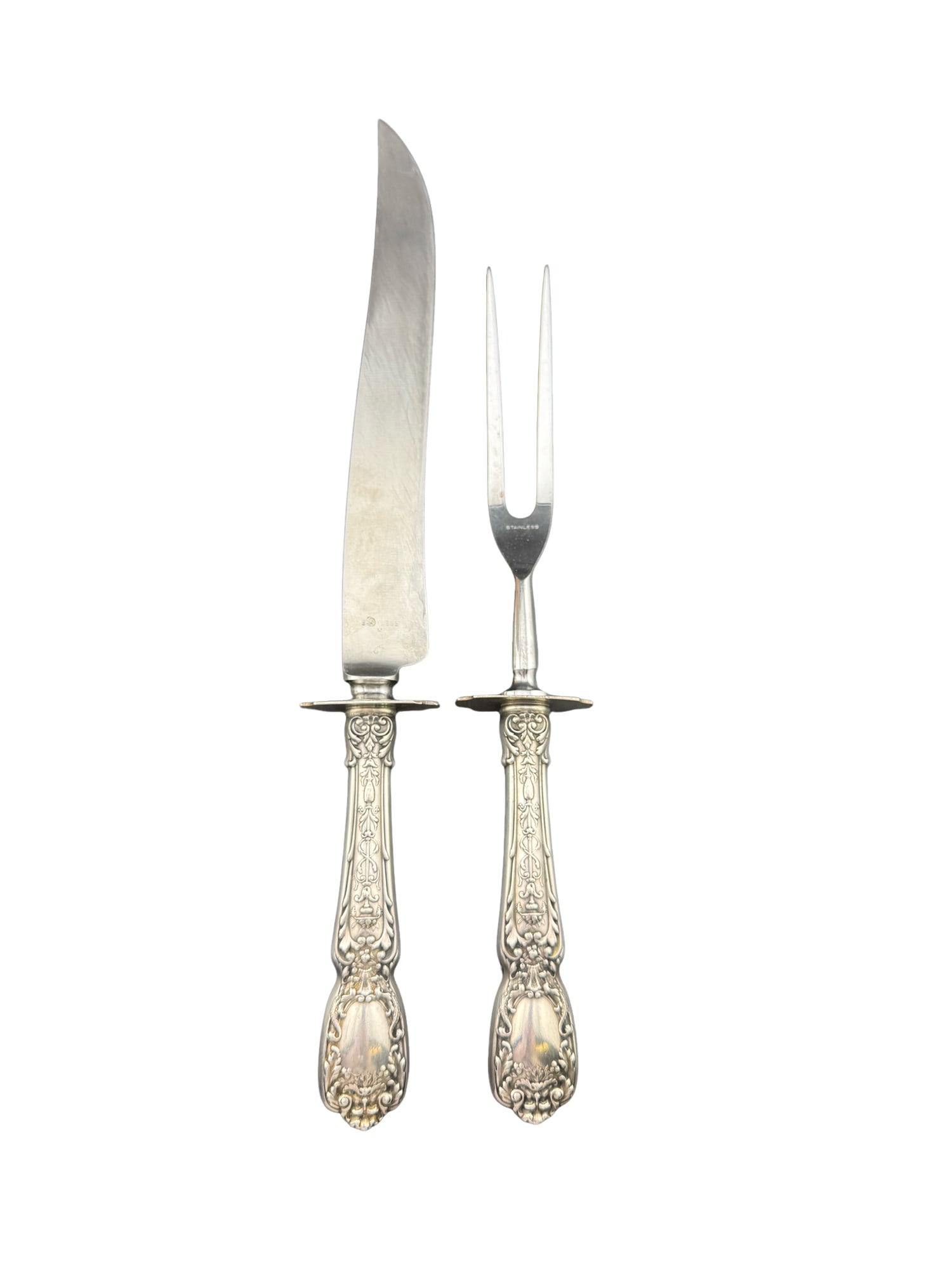 Gorham Sterling Silver Carving Set (1 of 4)