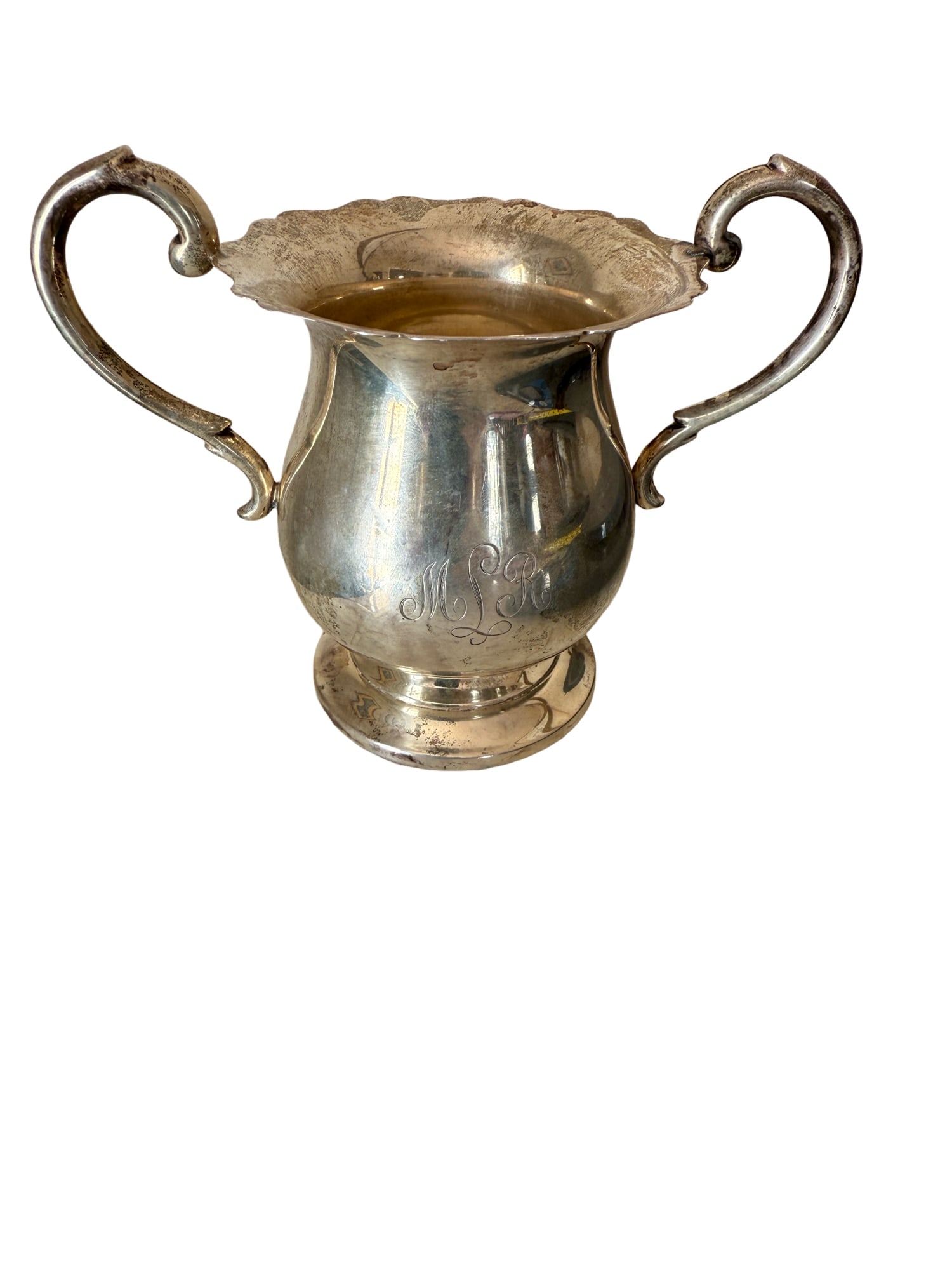 Mueck-Carey Co Sterling Silver Monogrammed Sugar Bowl (1 of 5)
