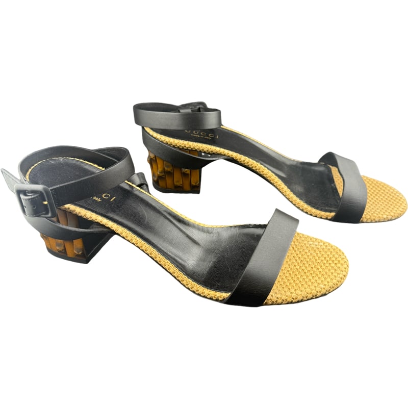 Gucci Bamboo Dahlia Heel Sandals (1 of 6)
