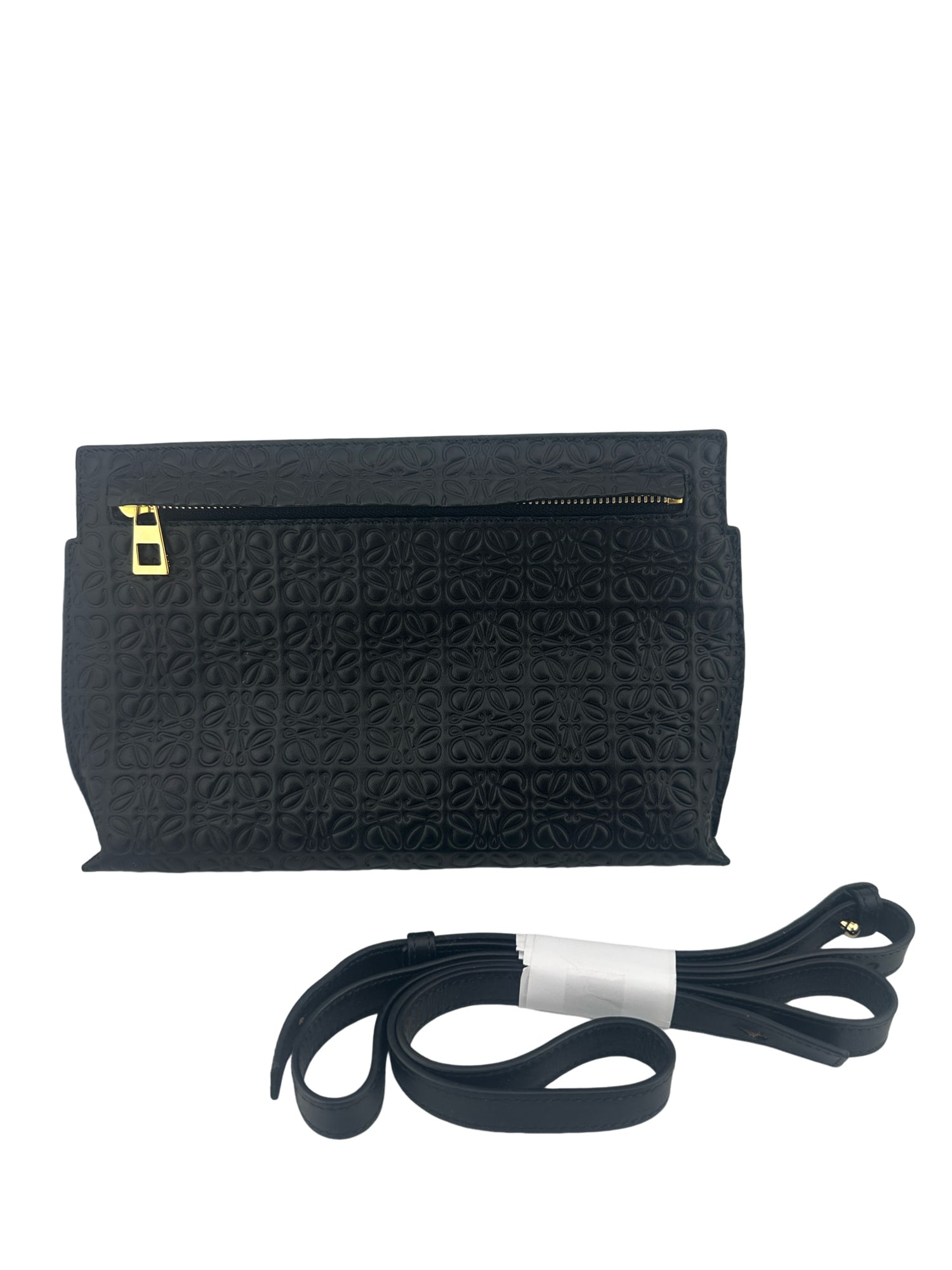 LOEWE T Pouch with strap In Leather (1 of 4)