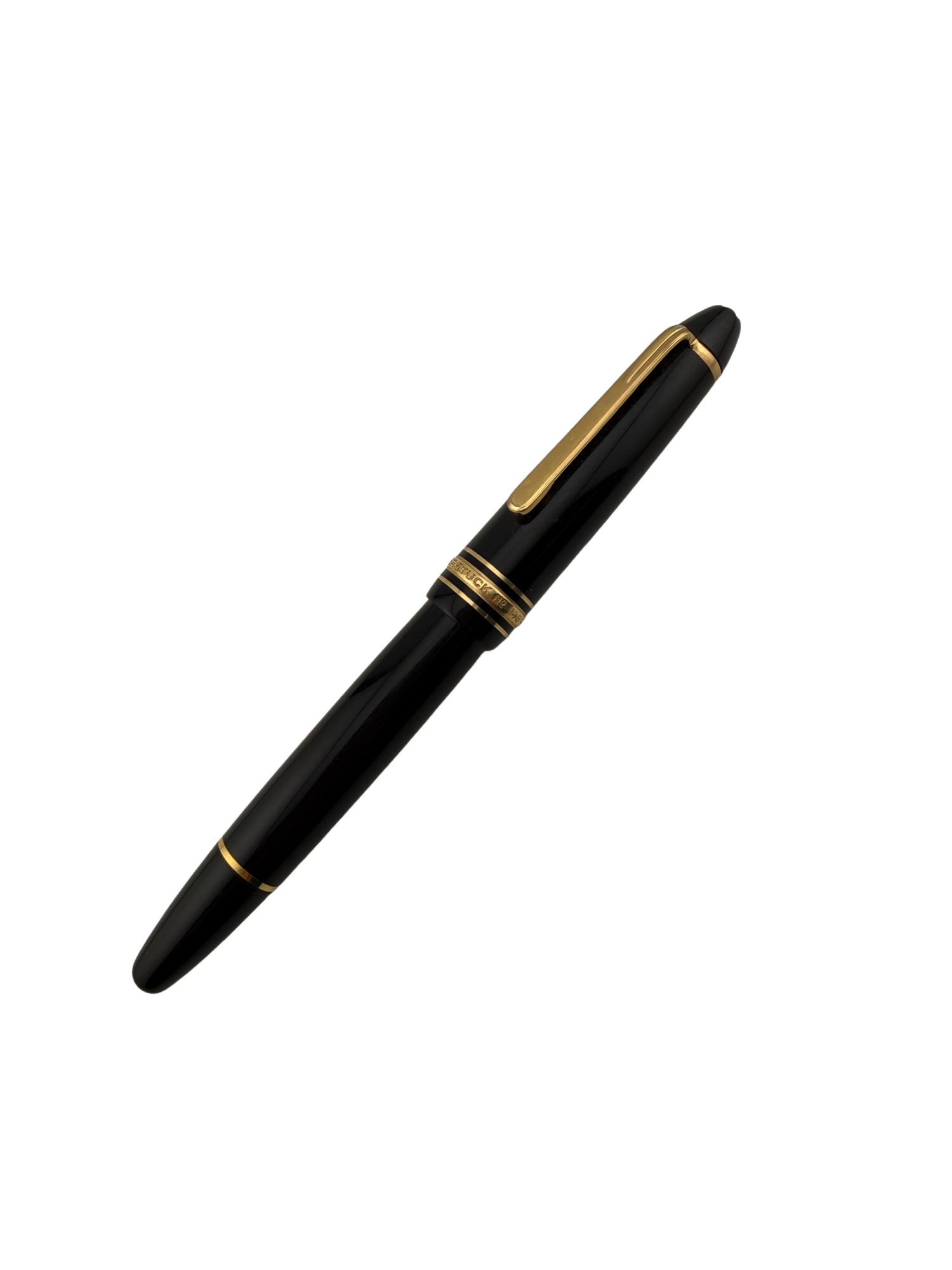 Montblanc Meisterstück Fountain Pen with 14k Nib No. 146: PLEASE READ: in house shipping within the US If you win this item, please select self arranged for in house shipping when paying invoice Montblanc Meisterstück Fountain Pen with 14k Nib No. 146 5.5"