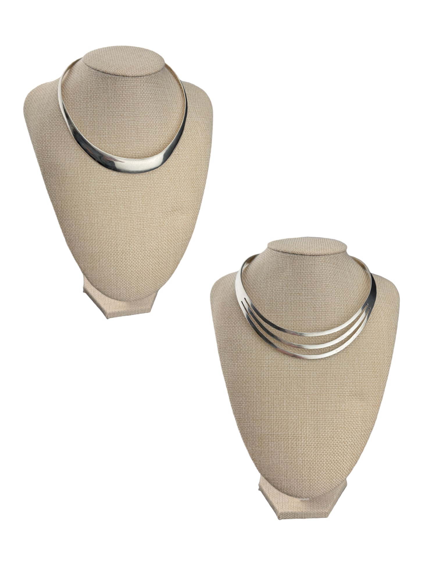 Taxco Mexico Sterling Silver Necklaces (1 of 6)