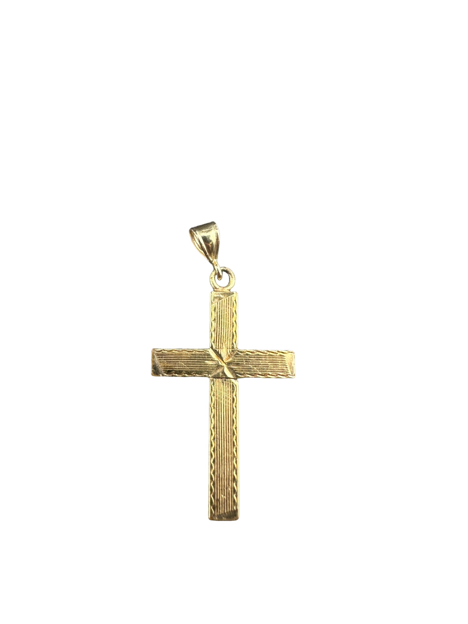 585 14k Gold Cross Pendant (1 of 4)