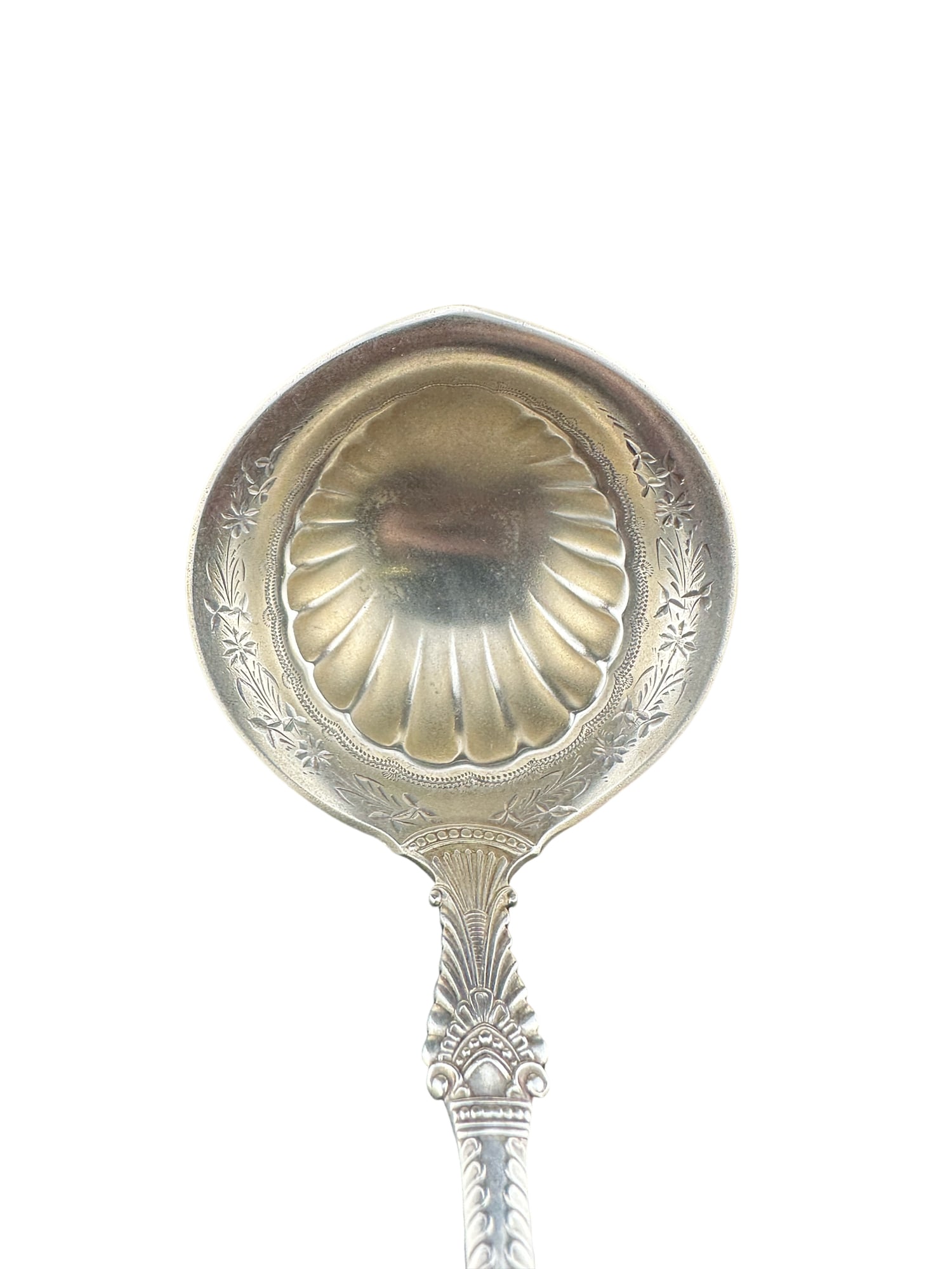 Gorham 1880 Ladle Empress Pattern Solid Sterling Silver Soup Antique - 4