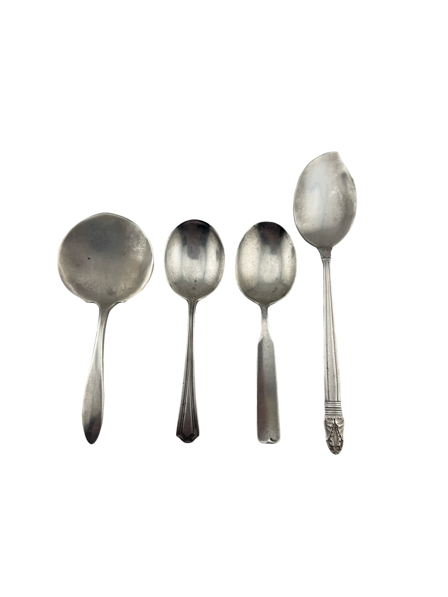 4 Sterling Silver Spoons - Gorham, Manchester, Norse (1 of 7)