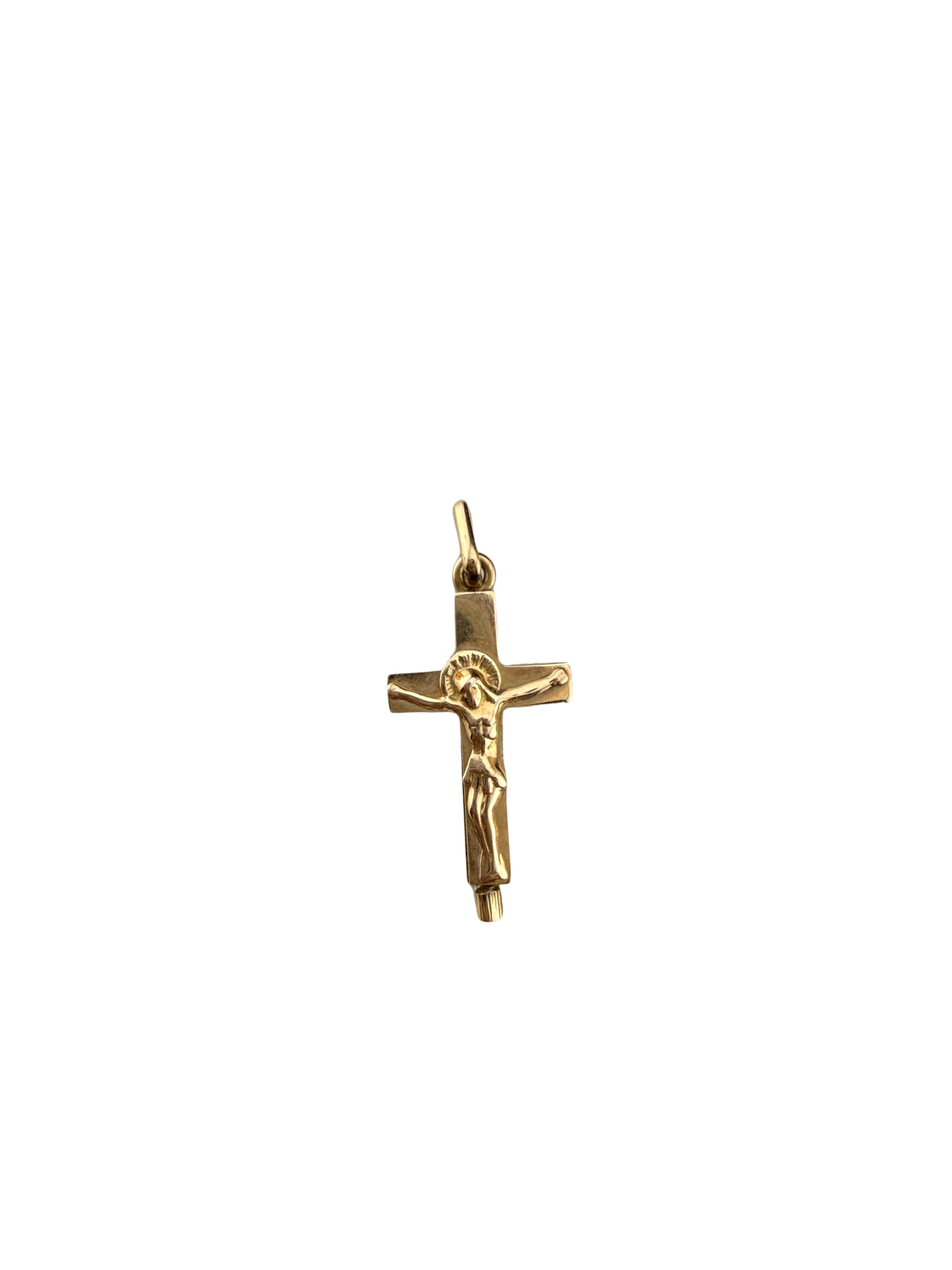 18k Gold Cross Pendant (1 of 4)