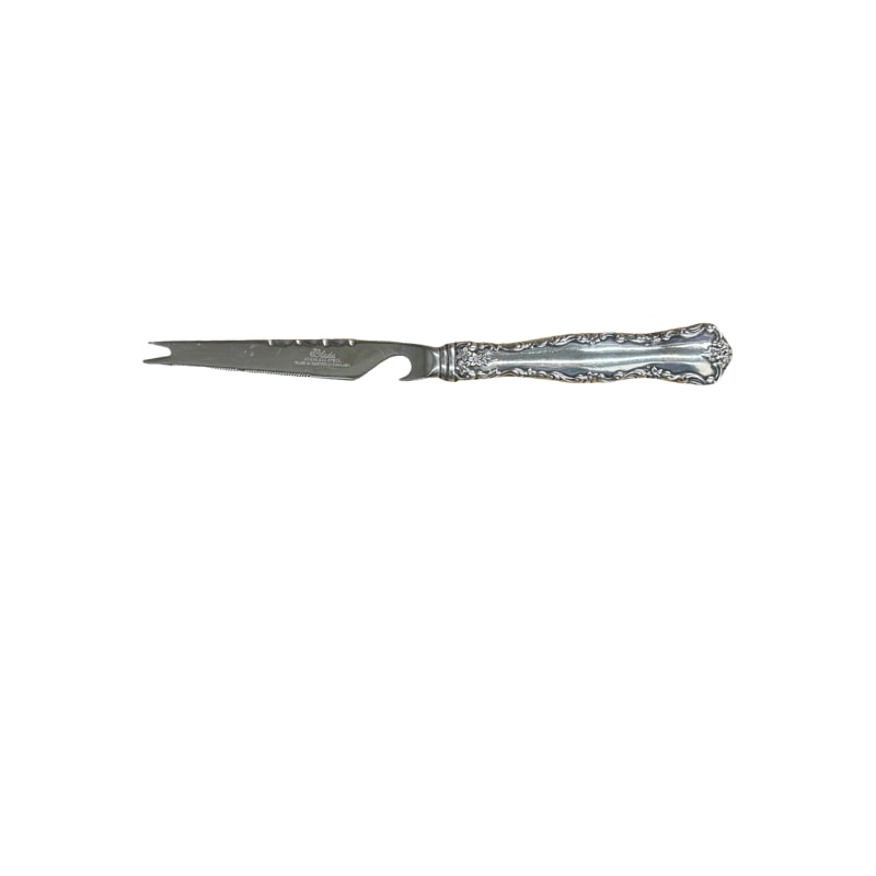 Lancaster Rose Sterling Silver by Poole Bar Knife: PLEASE READ: in house shipping within the US If you win this item, please select self arranged for in house shipping when paying invoice 10" 90 grams