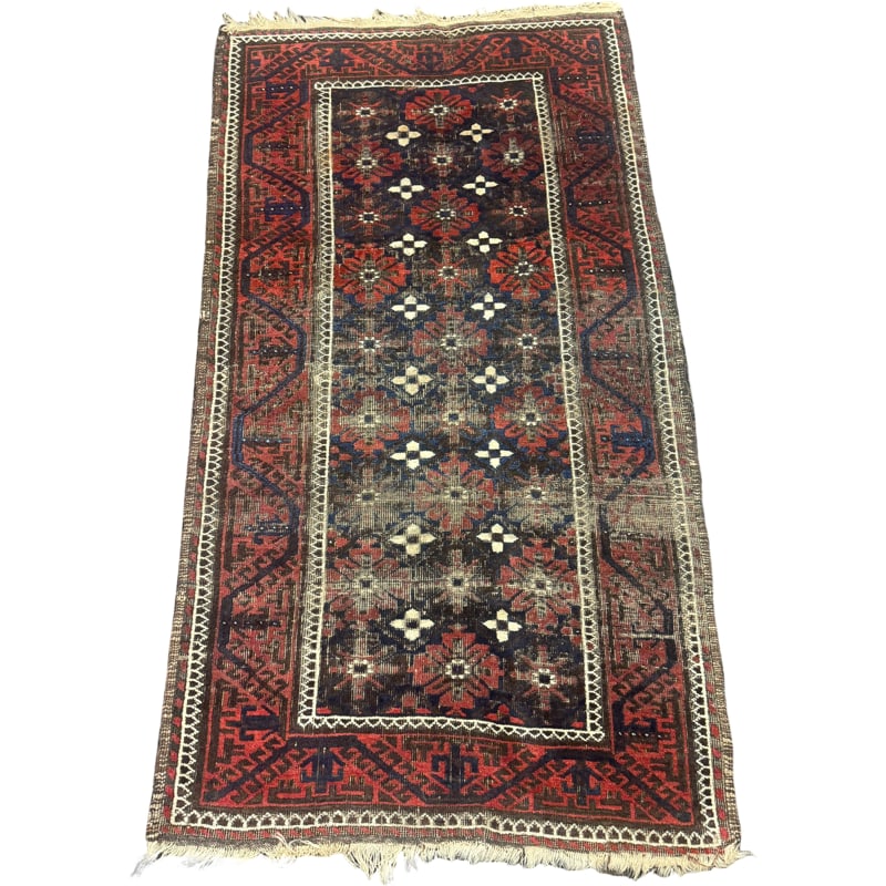 Antique Baluch Rug Made In Irau (1 of 5)