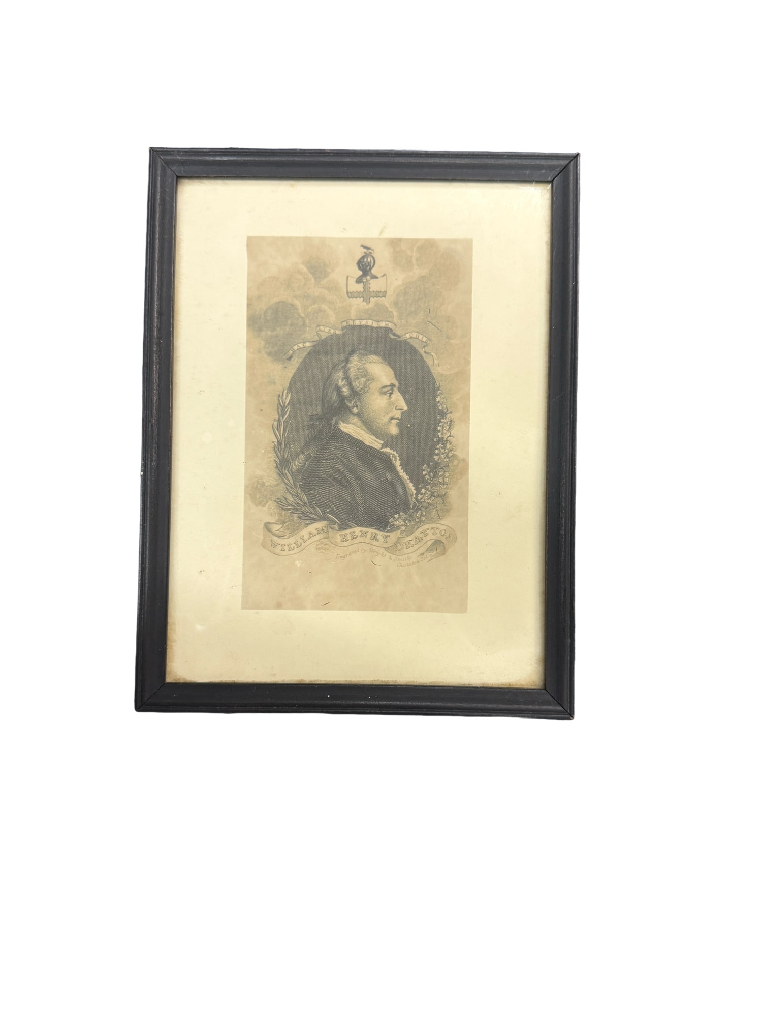 Portrait of William Henry Drayton Engraved in Charleston by Wright & Smith (1 of 4)