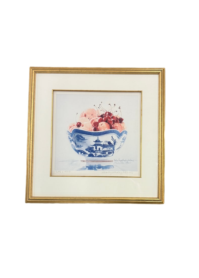 Limited Lithograph by Charleston Artist Marty Whaley Adams 708/950 (1 of 5)