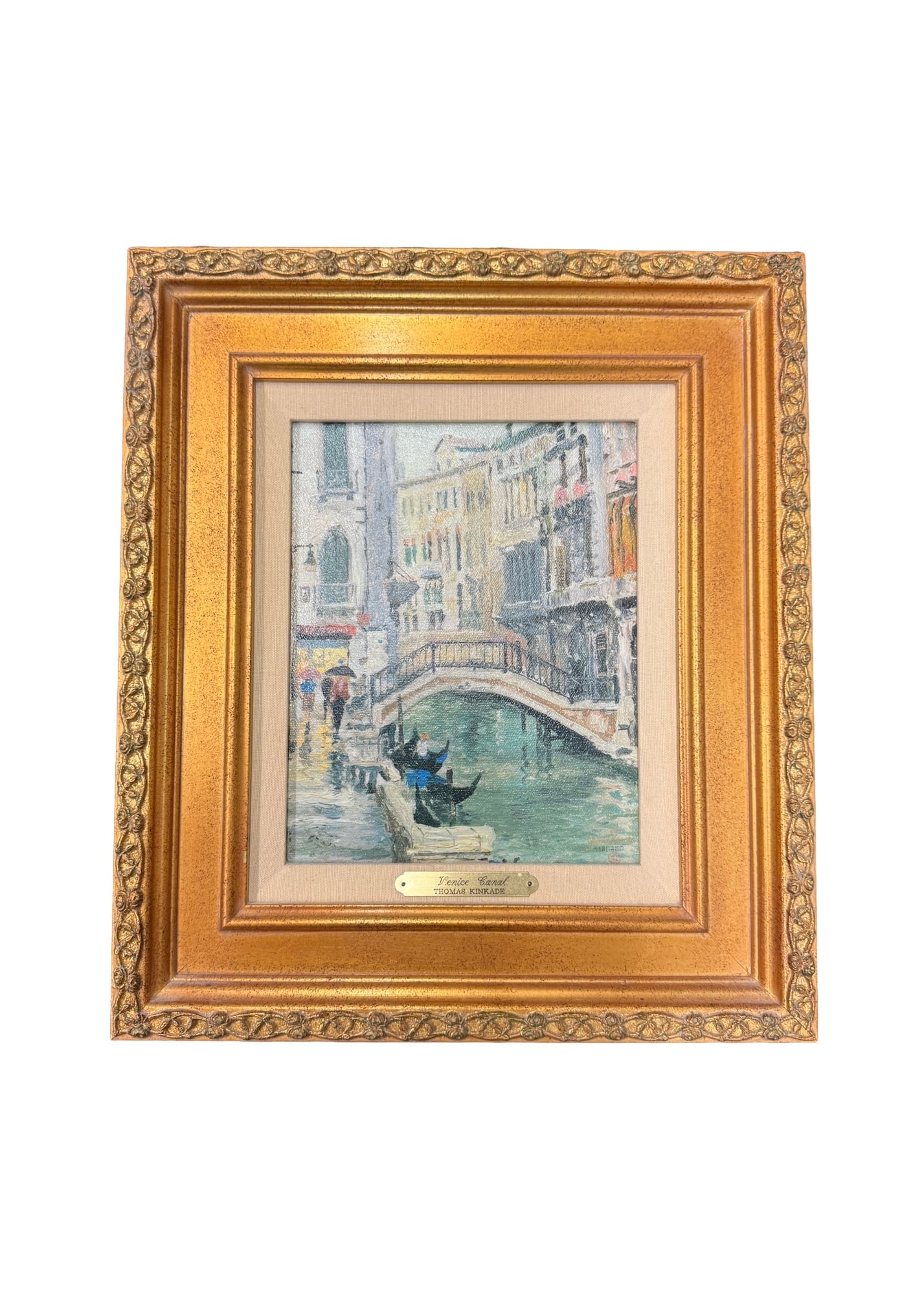 "Venice Canal" by Thomas Kinkade Offset Lithograph (1 of 5)