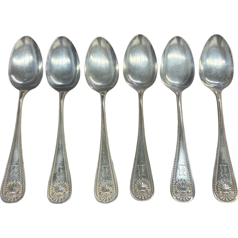 Whiting Manufacturing Company Sterling Silver Bead Pattern Spoons (1 of 3)