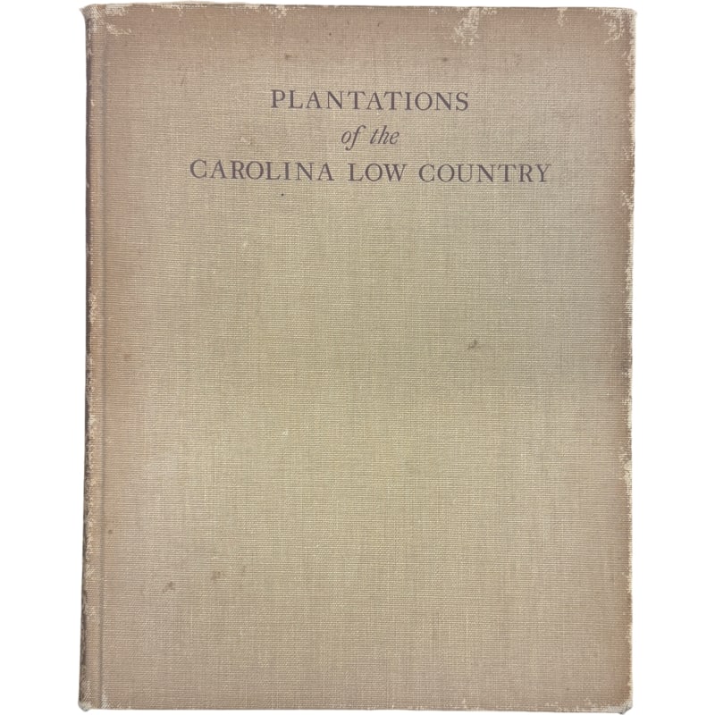 1938 Plantations Of The Low Country by Samuel Gaillard Stoney: PLEASE READ: in house shipping within the US If you win this item, please select self arranged for in house shipping when paying invoice 13" x 10.25"