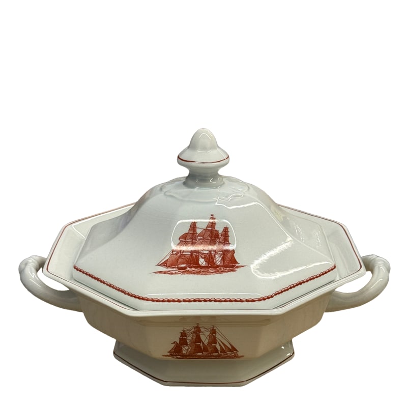 Wedgwood Flying Cloud Made In England Game Cock 1850 Tureen (1 of 3)