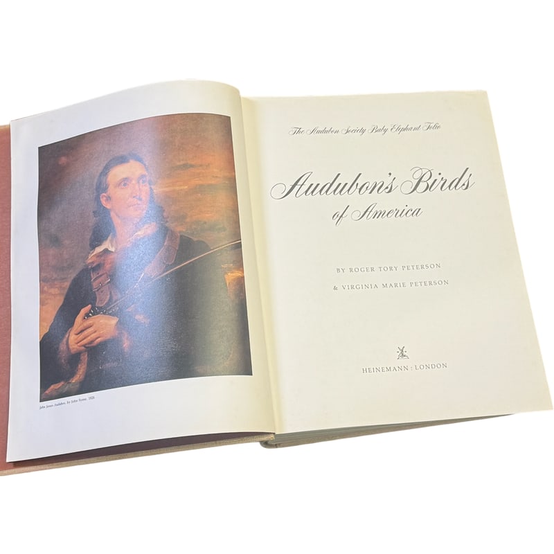 The Audubon Society Baby Elephant Folio - Audubons Birds Of America - Peterson - Heinemann London: PLEASE READ: in house shipping within the US If you win this item, please select self arranged for in house shipping when paying invoice 3.25"H x 12" x 15.25"