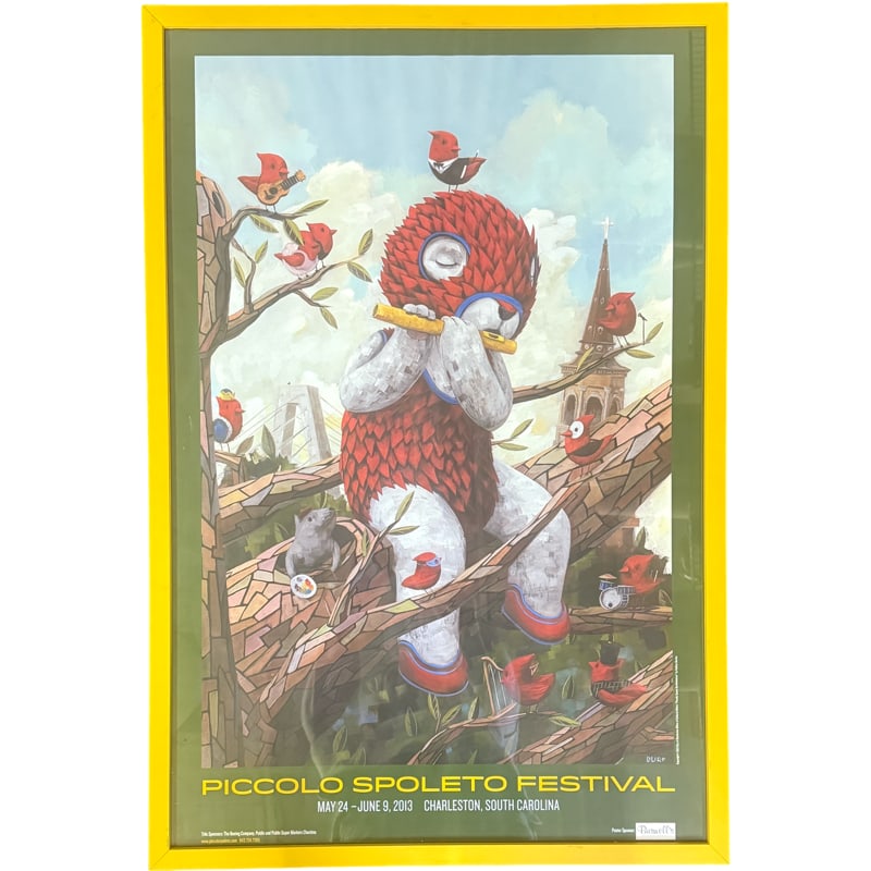 2013 Charleston Piccolo Spoleto Festival Poster - "Piccolo Suono Bartholomeux" by Nathan Durfee (1 of 5)