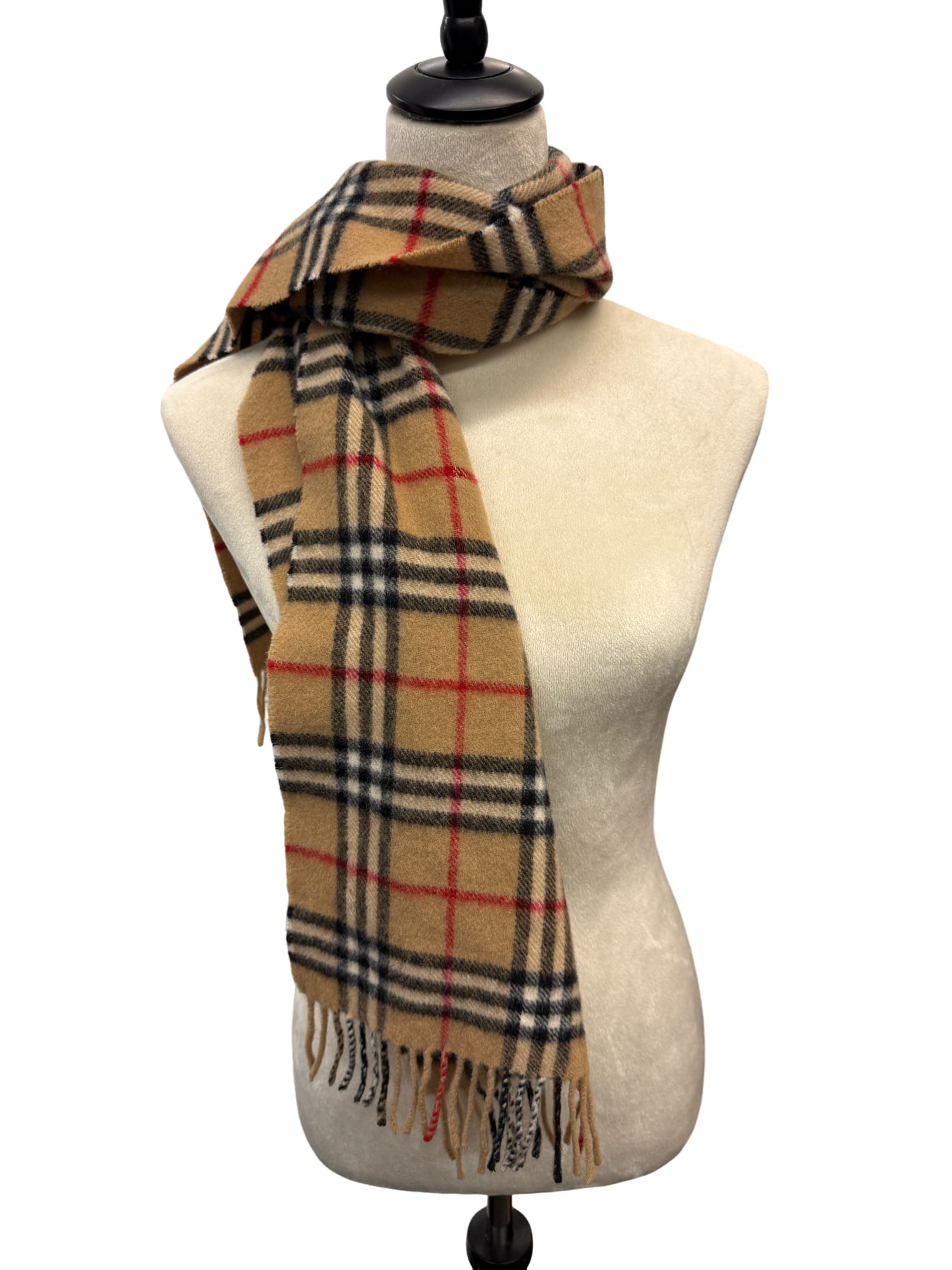 Burberry of London Lambswool Scarf (1 of 5)