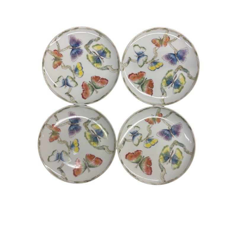 Set of Four - Michael Aram Butterfly Ginkgo Plates (1 of 2)