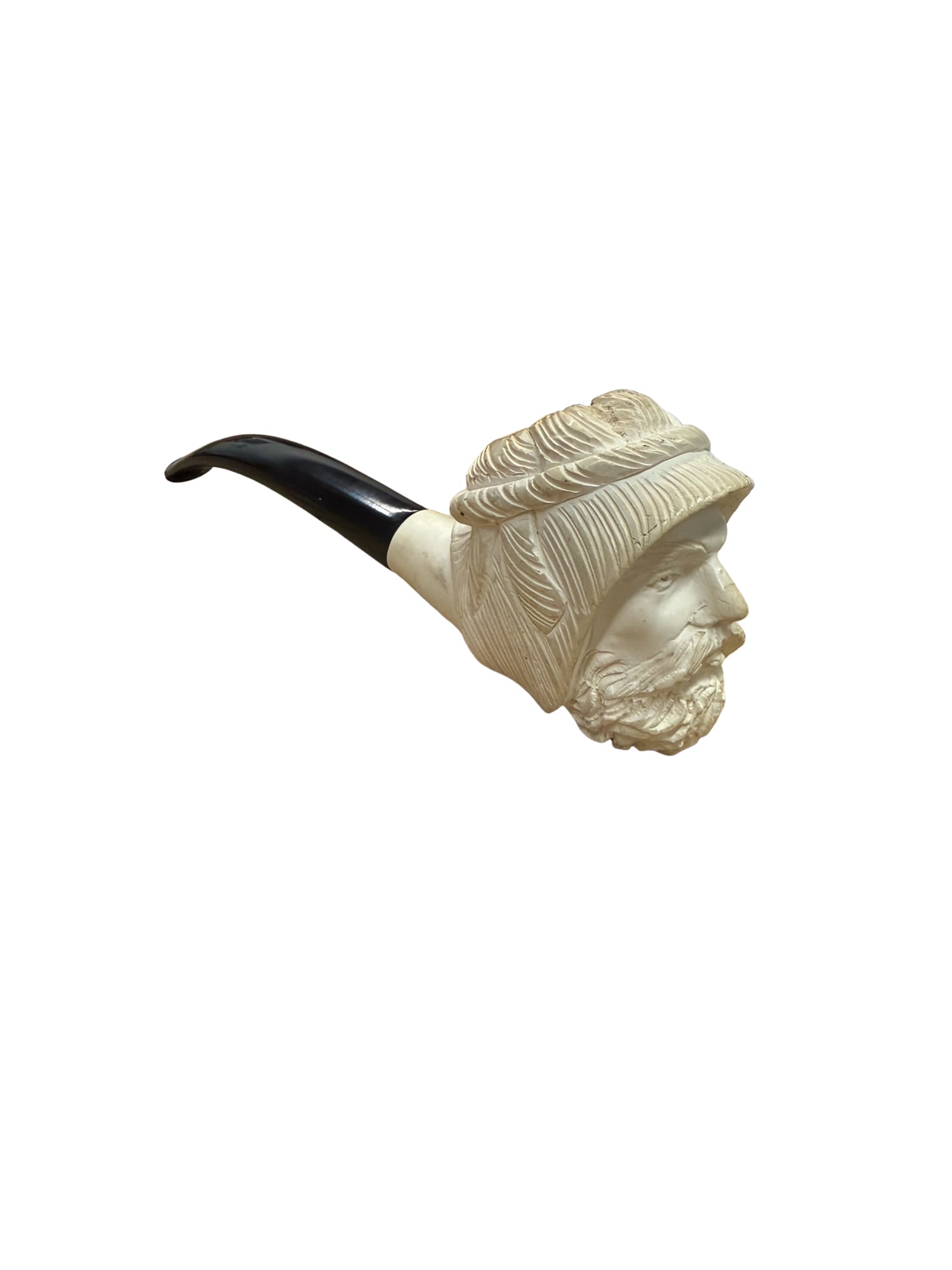 Hand Carved Block Meerschaum Tobacco Pipe (1 of 6)