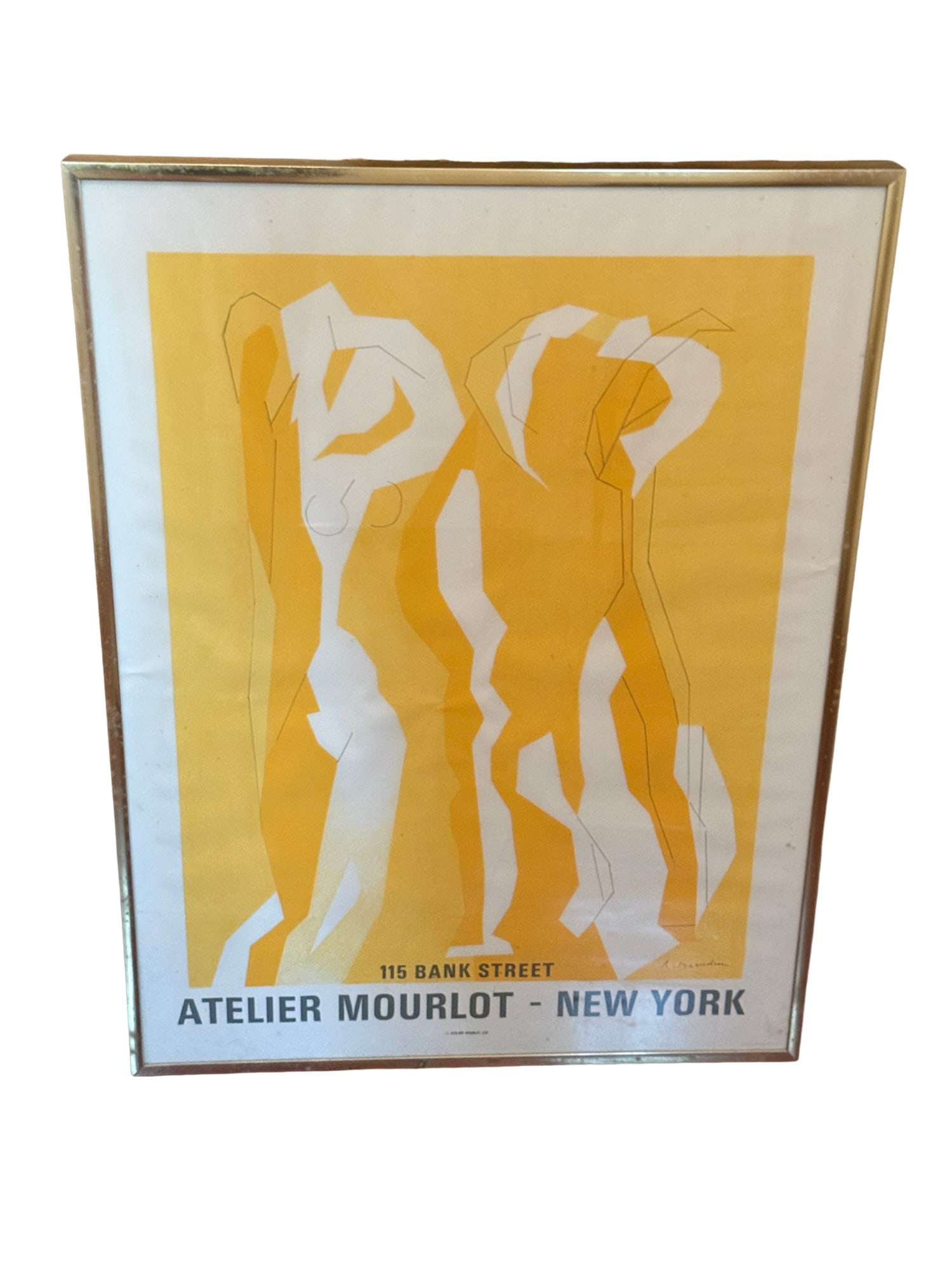 ANDRE BEAUDIN Atelier Mourlot Colored Lithograph with COA (1 of 4)