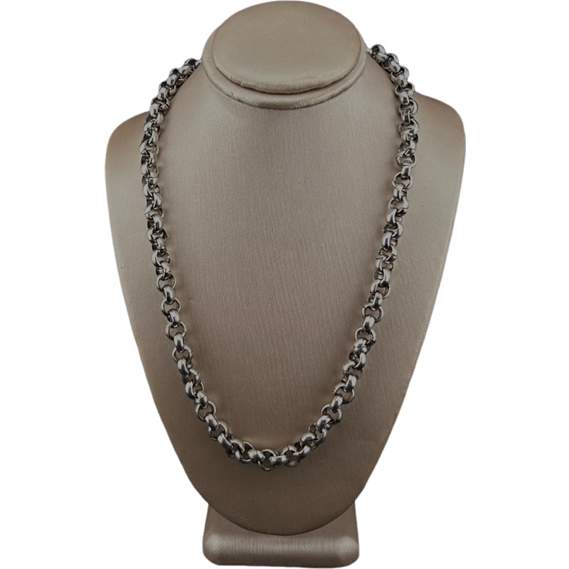 Sterling Silver Rolo Chain/Necklace (1 of 3)