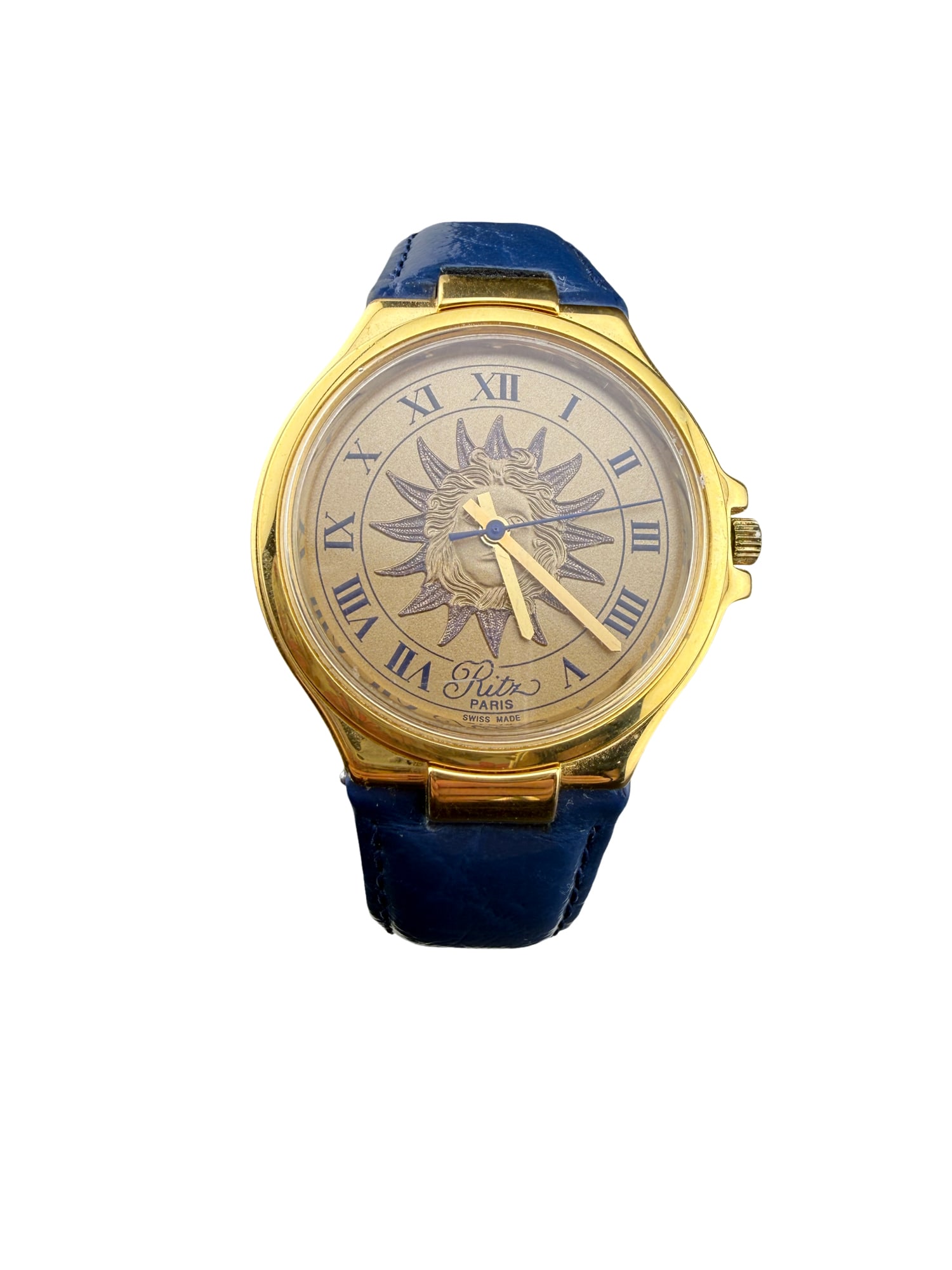 Ritz Paris Stainless Steel Watch with Leather Band (1 of 7)