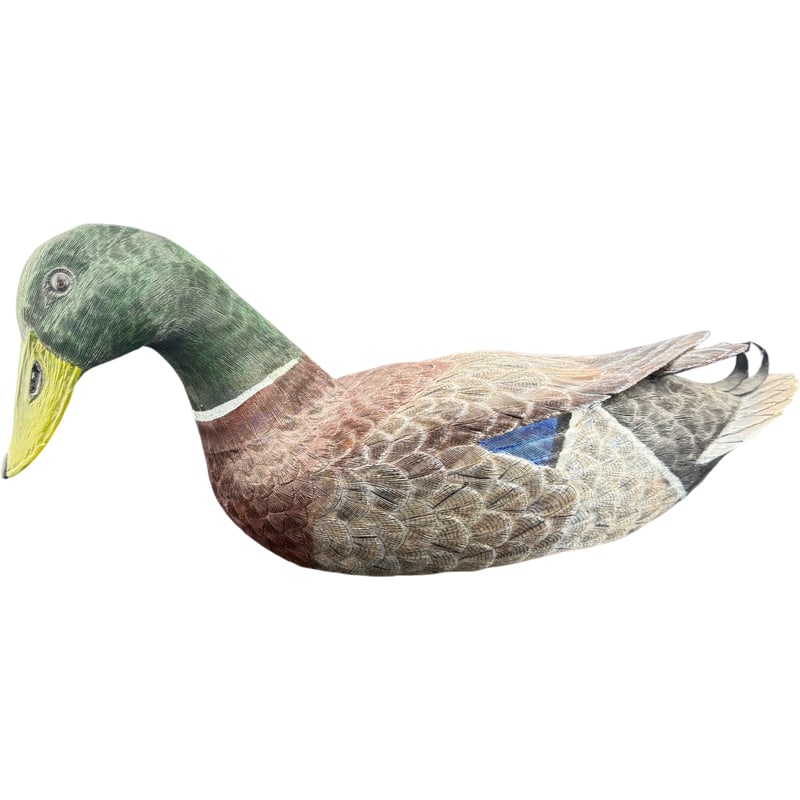 Signed M. M. Etheridge Duck Decoy 1994 (1 of 6)