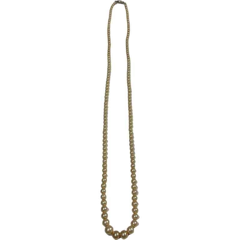 Vintage 14k La Tausca Graduated Pearl Necklace (1 of 4)