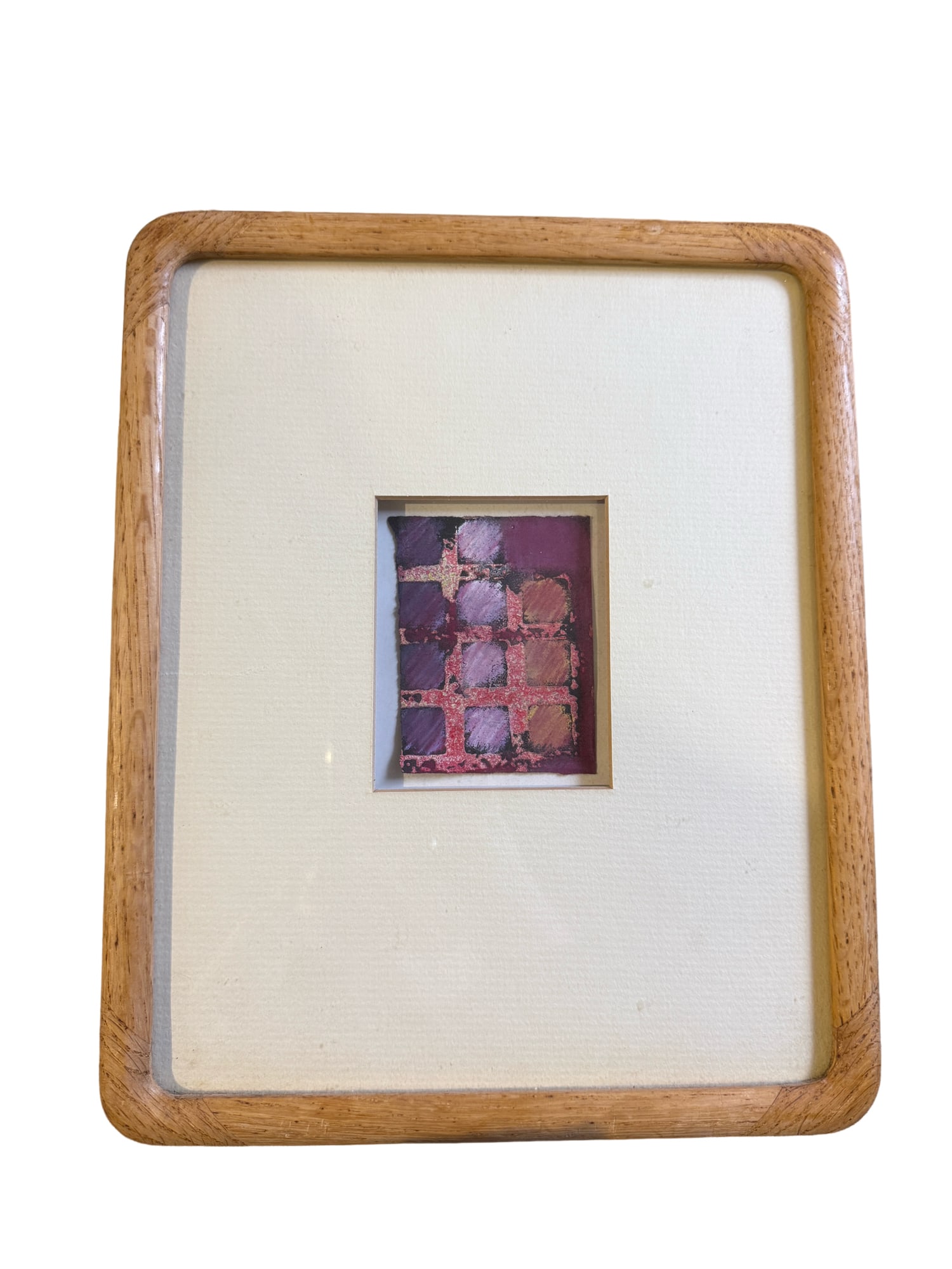 Veronica Benning (b. 1947, Florida) Framed Abstract (1 of 4)