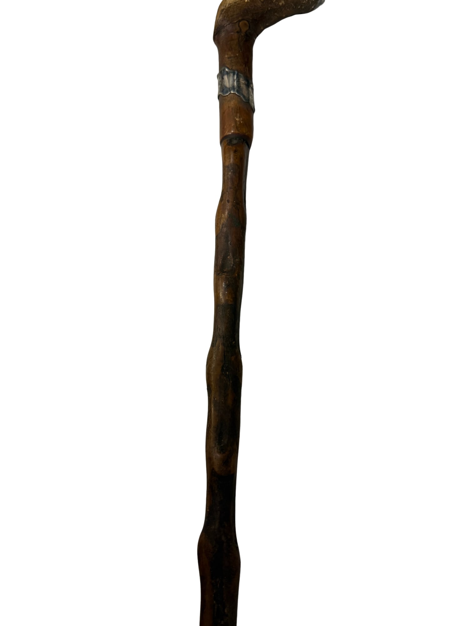 Lyon Maker Monogrammed Solid Silver Walking Cane - 5