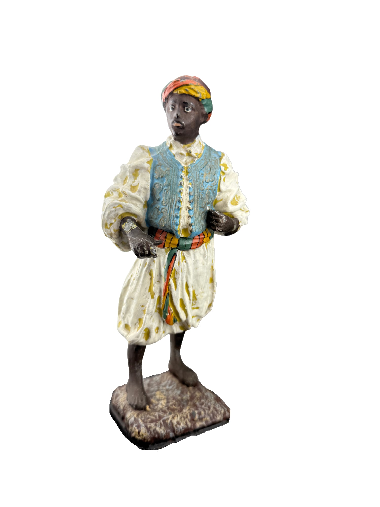 19th Century Cold Cast Blackamoor Figurine in the style of Franz Bergmann (1 of 7)