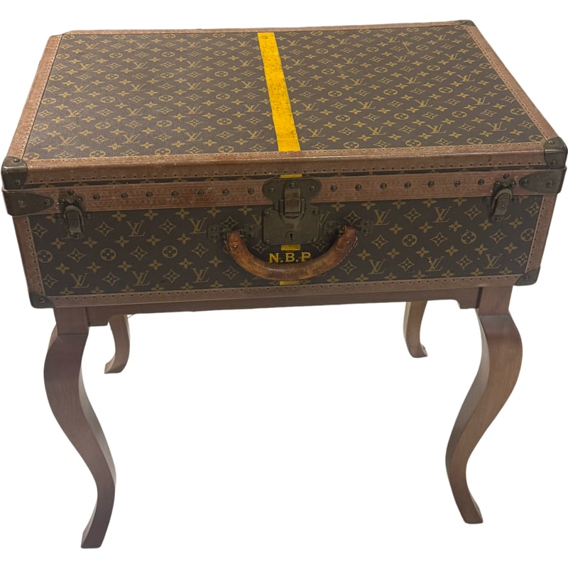 Vintage Louis Vuitton Trunk Table (1 of 11)