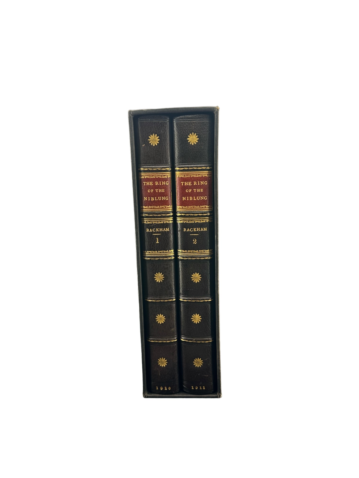 Arthur Rackham The Ring of the Niblung Limited Edition Signed Set of 2 ( No.140/1150 and 760/1150): PLEASE READ:in house shipping within the US If you win this item, please select self arranged for in house shipping when paying invoice Two-volume limited edition of The Ring of the Niblung by